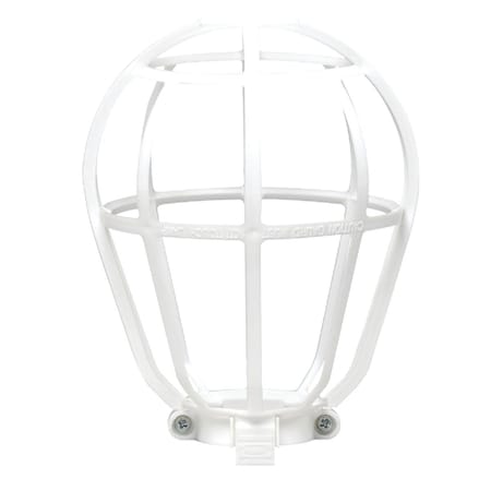 Leviton White Plastic Bulb Guard R50-12200-00W